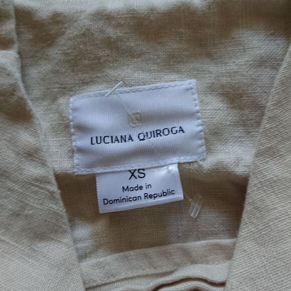 Luciana Quiroga Linen tank top size XS - Picture 8 of 11